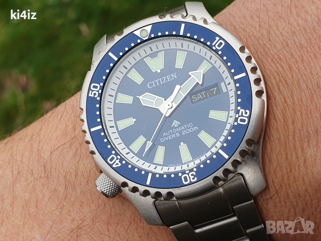 Автоматичен часовник Citizen Promaster Fugu Limited Edition NY0161-63L, снимка 9 - Мъжки - 55019150