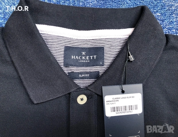 Hackett London Classic Polo Shirt ОРИГИНАЛНИ мъжки поло тениски M/L/XL, снимка 8 - Тениски - 54985332