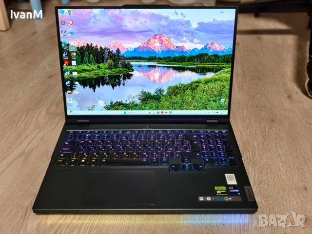 Gaming beast - Legion pro 7i RTX 4090-16gb ,Intel I9 ,32/64GB DDR5, 2TB+1TB SSD, снимка 2 - Лаптопи за игри - 54661177