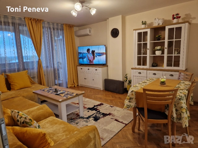 Двустаен апартамент в морска градина до Паркмарт,панорама море и паркинг