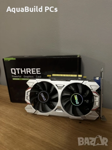 QTHREE GeForce GTX 750 TI 4gb видеокарта нова, GDDR5, HDMI, DVI, VGA, снимка 9 - Видеокарти - 55540165