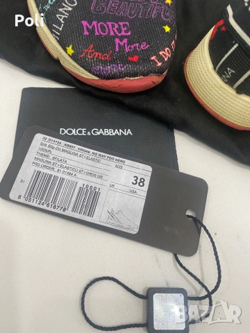 Оригинални обувки Dolce and Gabbana, снимка 2 - Дамски ежедневни обувки - 54497421