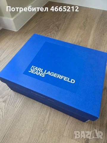 Оригинални кецове Karl Lagerfeld , снимка 13 - Кецове - 54188005