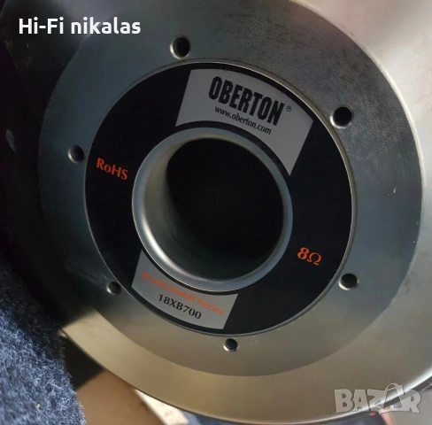 драйверни стерео професионални тонколони бас каси 15" и 18" ОБЕРТОН OBERTON 15XL600 18XB700 , снимка 8 - Тонколони - 54227857