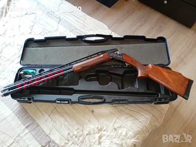 Италианска спортна надцевка , снимка 2 - Ловно оръжие - 55581374