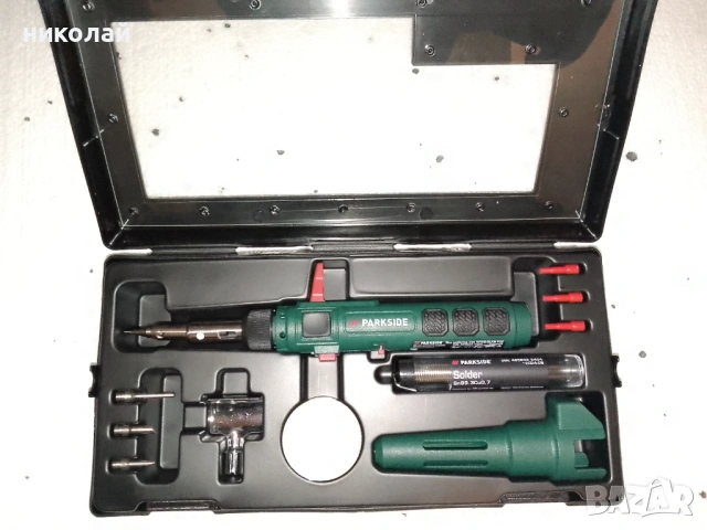 3 в 1 комплект газов поялник PARKSIDE, снимка 2 - Други инструменти - 54060187