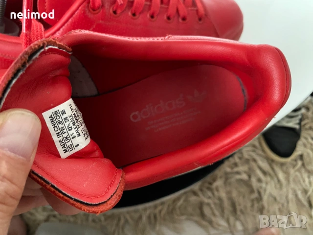 ADIDAS STAN SMITH оригинал size UK8,5 номер 42,5 , 27,5 см стелка, снимка 5 - Кецове - 54022925