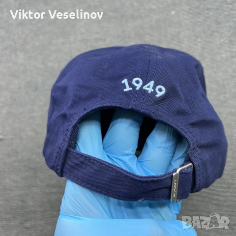 GANT USA Шапка с Козирка One Size Синя, снимка 6 - Шапки - 54294376
