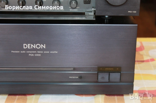 Denon POA-2200  PRA-1100, снимка 4 - Ресийвъри, усилватели, смесителни пултове - 54313799
