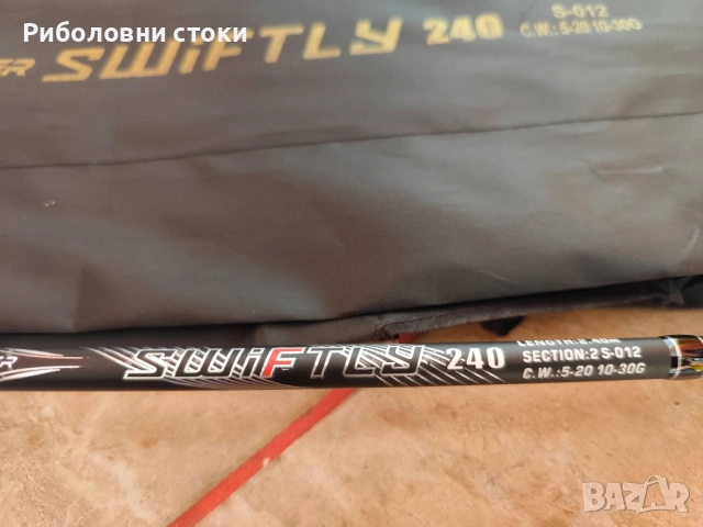 Спининг въдица Vipeer Swiftly -2,40м, снимка 4 - Въдици - 54815259