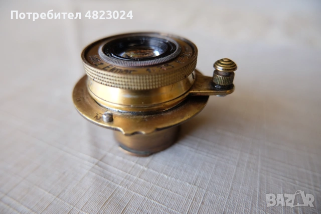 Leica Leitz Elmar 50mm f3.5 Lens. M39 Leica Mount, снимка 5 - Обективи и филтри - 54492956