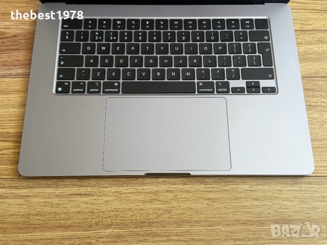 MacBook Air 15 M2`8 CPU/10 GPU/8GB RAM/256GB SSD/Бат 99%/Като Нов, снимка 3 - Лаптопи за работа - 54838762