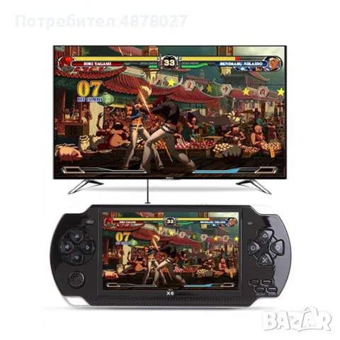 Конзола за игри с 8 GB памет, 4,3 инча дисплей  PSP21, снимка 12 - Други игри и конзоли - 55578898