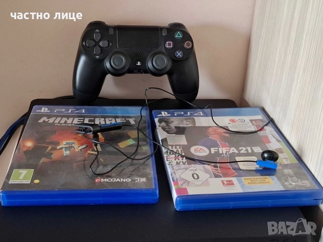 PS4 Slim + Джойстик + FIFA 21 + Minecraft, снимка 8 - PlayStation конзоли - 54749322