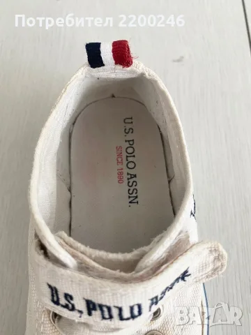 Детски кецове Polo Assn , снимка 3 - Детски маратонки - 55479267