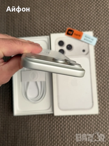КАТО НОВ! *ЛИЗИНГ* iPhone 17 Pro Max 256Gb Silver ГАРАНЦИЯ, снимка 10 - Apple iPhone - 55463099