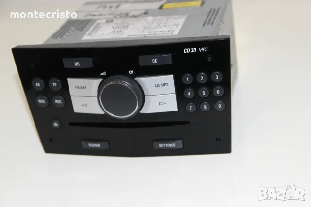 MP3 CD RADIO Opel Astra H (2003-2010г.) 13255555 / 497316088 / CD 30 MP3 / 497 316 088, снимка 2 - Аксесоари и консумативи - 55464472