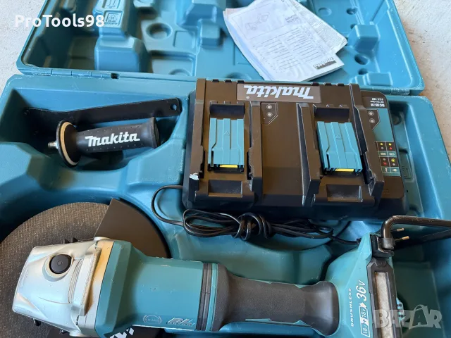 Makita DGA900 230mm 2x5Ah, снимка 3 - Ъглошлайфи - 55427575