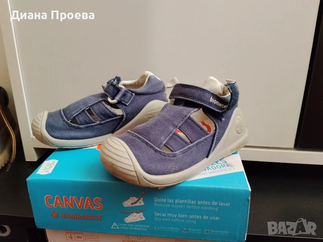 Сандали на биомеханика за бебе, снимка 4 - Детски обувки - 55010102