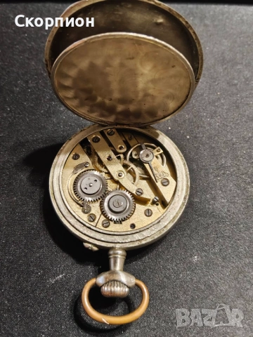 Швейцарски джобен часовник - ARGENTAN 1925г. - ПРОМОЦИЯ, снимка 6 - Джобни - 51648276