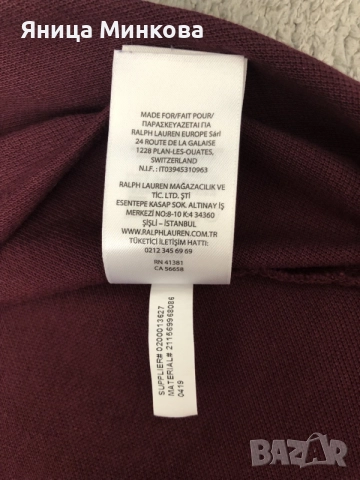 Дамска тениска Polo by Ralph Lauren, снимка 8 - Тениски - 55433110