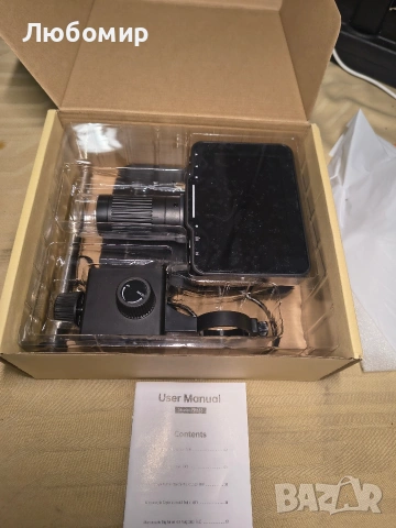 LP043 4.3-инчов IPS HD екран цифров микроскоп индустриален микроскоп съвместим с PC Win 32 гб , снимка 3 - Медицинска апаратура - 54013064