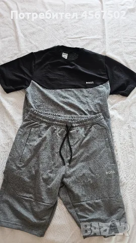 Мъжки летен комплект Hugo Boss, чисто нов! 