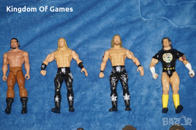 Кеч Фигури със забележки Bobby Fish Elite/Batista/Undertaker/Triple H/Lana/Big Show/John Cena/Rusev/, снимка 4 - Колекции - 54320732