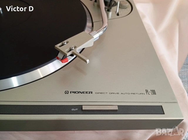 PIONEER PL-200 - Грамофон Direct Drive, снимка 6 - Грамофони - 55090198