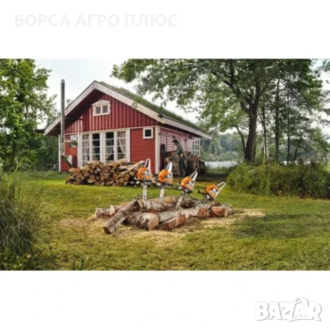 Бензинов трион STIHL MS 172 C-BE, снимка 5 - Градинска техника - 55605866