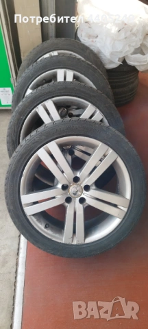 Продавам 4 броя летни гуми с джанти за VW Bora, Golf 4, Skoda 625.87 лв. / 320 €