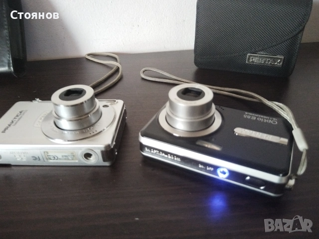 Камери PENTAX Optio E85 12MP, PRAKTICA Luxmedia 8403 8.0 MP, снимка 2 - Радиокасетофони, транзистори - 54665150