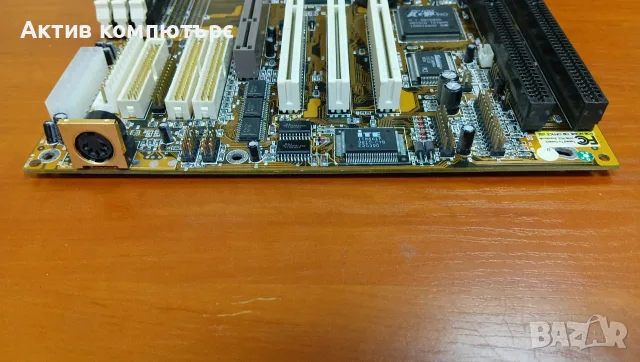 Ретро дънна платка PC Chips M577 Super Socket 7/Matrox 4MB/SB sound/Ethernet, снимка 5 - Дънни платки - 55446339