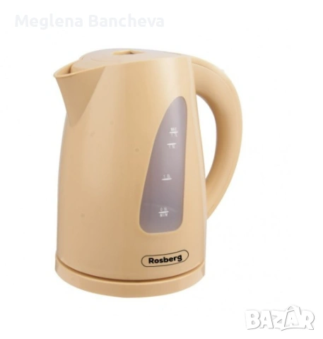 Електрическа кана Rosberg, 2200W, 1.7л., 2 ГОДИНИ ГАРАНЦИЯ, снимка 9 - Друга електроника - 54192394