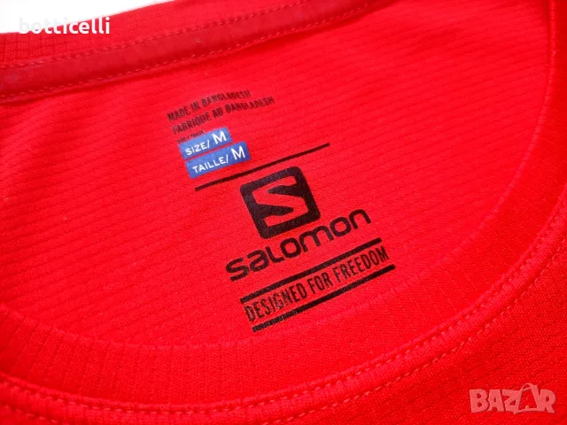 SALOMON AdvanceSkin Short Sleeve Mens - M - оригинална мъжка тениска, снимка 4 - Спортни дрехи, екипи - 55682653