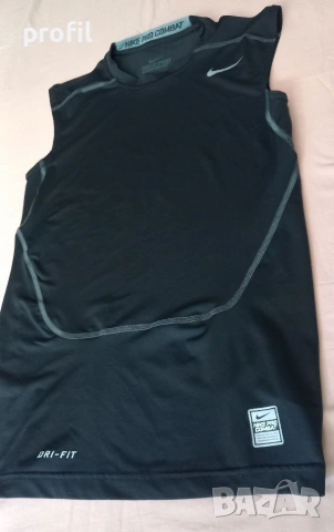 Nike Pro Compression M потник, снимка 2 - Спортни дрехи, екипи - 54881990