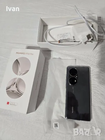 UAWEI P50 Pro Използван е няколко пъти-като нов, снимка 2 - Huawei - 55506344