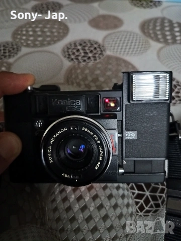 фотоапарат-Konica c35 AF, снимка 2 - Обективи и филтри - 55136621