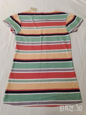 Английска памучна тениска - туника Crafted 13 г., снимка 2 - Детски тениски и потници - 54166210