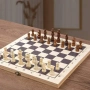 Игра шах , дървен шах, снимка 4