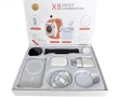 Комплект 8 в 1 с X8 Smartwatch,безжични слушалки,зарядно,кабели,външна батерия, снимка 5