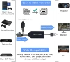 SCART към HDMI конвертор 1080P – адаптер с HDMI, SCART и USB кабели за TV, DVD, PS2, VHS и Xbox, снимка 4