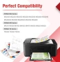Нови 540XL 541XL мастилени касети за Canon Pixma TS5150 TS5151 MG3650S принтер тонер мастило печат, снимка 2