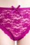 Hunkemöller дантелено дамско долнище 2XL в цвят фуксия/магента, снимка 2
