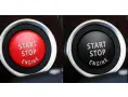 Бутон START/STOP за BMW – Черен или Червен | Декоративен капак за старт бутон, снимка 1