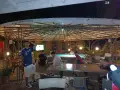 Продавам метална здрава шатра с ветробрани и бар масивна конструкция, снимка 1