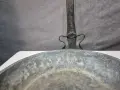 Стар меден тиган ръчно изработен , снимка 3