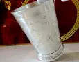 Калаена чаша с живописни ловни сцени. , снимка 7