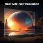 Преносим видео проектор Rukiplay HY300, 4k, Android, 3D холограмен екран, WiFi, Bluetooth, Google, снимка 13