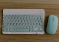 ⌨️🖱Комплект Bluetooth клавиатура и мишка – ултратънки, презареждащи се, мултифункционални!, снимка 6